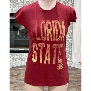 Vintage Florida State Seminoles FSU Garnet Women’s T-Shirt- Large